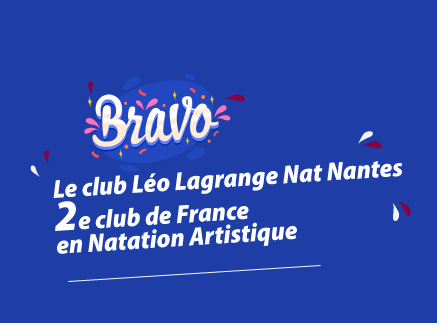 Bravo le CLLNN 2e club de france en natation artistique
