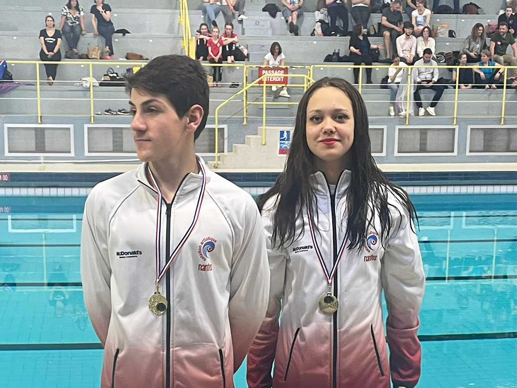 2023 04 Ch Inter region NO 11 podium CLLNN Duo Mixte